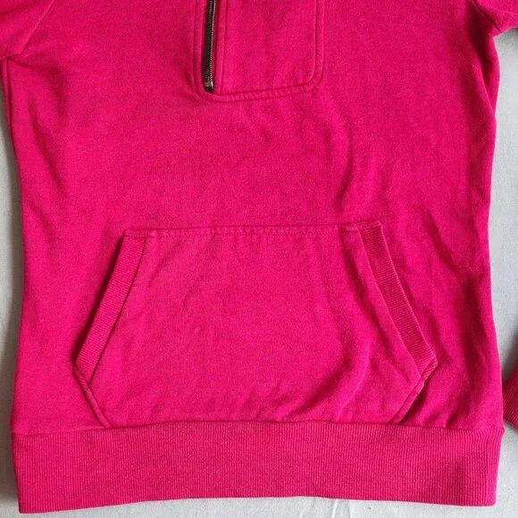 Fox Riders Co. hoodie women's size XS magenta with graphic design on the hood - Picture 9 of 12